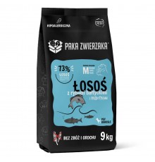 PAKA ZWIERZAKA Salmon with Baltic fish M - dry dog food - 9kg