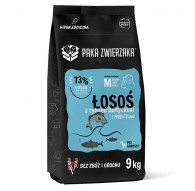 PAKA ZWIERZAKA Salmon with Baltic fish M - dry dog food - 9kg