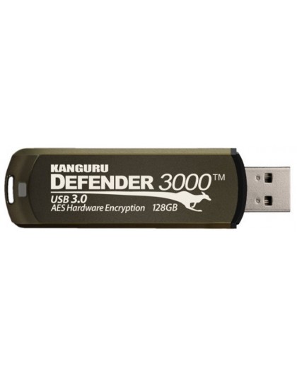 iStorage Kanguru Defender 3000™ SuperSpeed USB 3.0 | Secure Flash Drive | FIPS 140-3 Level 3 pending, FIPS 140-2 Level 3 Certifi