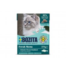 BOZITA Haddock in Jelly – Wet Cat Food – 370 g