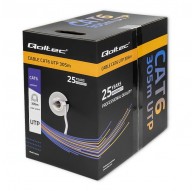 Qoltec UTP Cable/Twisted Pair | CAT6 | 305m | PVC grey