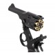 WEBLEY MKVI .455 Police cal.4.5 mm Diabolo cartridge 6-shot barrel 4’ CO2 Black Ekp to17J