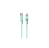 Havit CB6281 - USB Type C to Lightning cable, 1 m (green)
