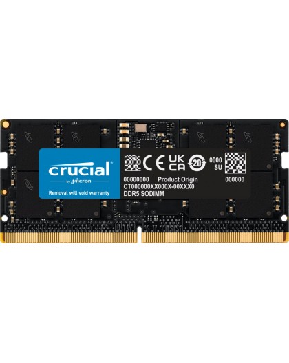 RAM Notebook MEMORY 16GB DDR5-5600 SO-DIMM CT16G56C46S5 CRUCIAL