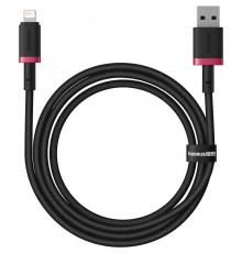 Baseus Dura кабель для быстрой зарядки Type A до IP 2,4А Черный, Красный