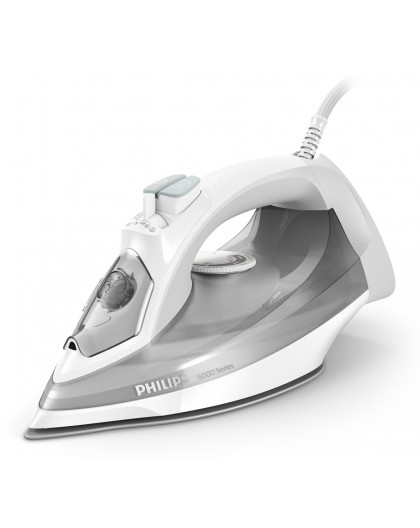 Philips 5000 series DST5010/10 iron Steam iron SteamGlide Plus soleplate 2400 W Grey, White
