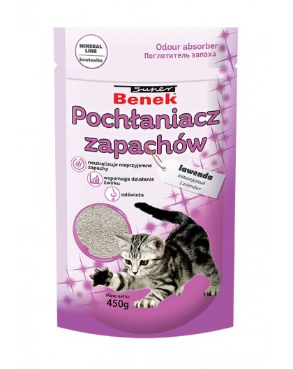 CERTECH Odour Absorber Super Benek Lavender 450 g