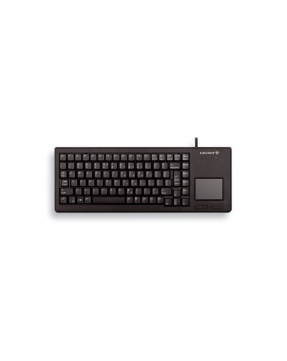 CHERRY XS Touchpad keyboard Universal USB QWERTZ German Black