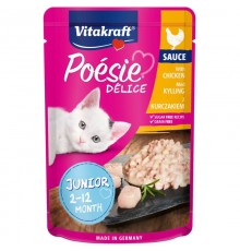 VITAKRAFT POESIE DELICE JUNIOR chicken - wet cat food - 85 g
