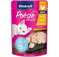 VITAKRAFT POESIE DELICE JUNIOR chicken - wet cat food - 85 g