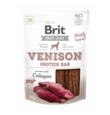 BRIT Meaty Jerky Venison Protein - dog treat - 200 g