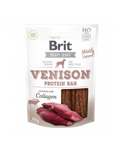 BRIT Meaty Jerky Venison Protein - dog treat - 200 g