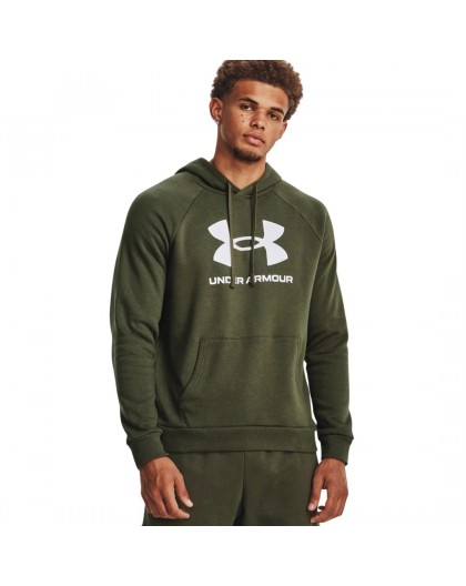 Under Armour Rival Fleece Logo HD Men's Sweatshirt olive 1379758 390 M