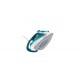 Tefal EasyGliss Plus FV5718 iron Dry & Steam iron Durilium soleplate 2400 W Turquoise, White