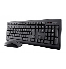 Trust Primo - set (wireless keyboard + wireless mouse), black