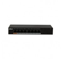 Dahua Europe PFS3008-8GT-96 network switch Unmanaged L2 Gigabit Ethernet (10/100/1000) Black Power over Ethernet (PoE)