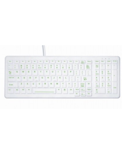 Contour Design Active Key AK-C7000 keyboard Office USB QWERTZ German White