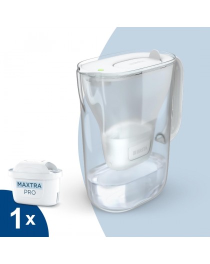 Brita Style Essential+1 Maxtra Pro PP filter jug (white)