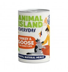 ANIMAL ISLAND Everyday Turkey and goose - wet cat food - 400g