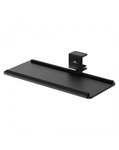 Maclean under-desk keyboard holder, max. load 5kg, horizontal and vertical reg., black, MC-108 B