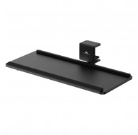 Maclean under-desk keyboard holder, max. load 5kg, horizontal and vertical reg., black, MC-108 B