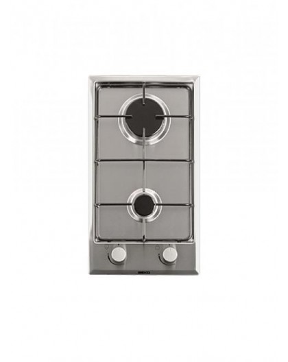 Beko HDCG 32220 SX hob Stainless steel Built-in Gas 2 zone(s)
