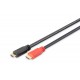 HDMI 1.4 High Speed 1080p60Hz FHD HDMI A/HDMI A M/M Amplifier Connection Cable Black 30m