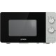 Gorenje MO17E1S microwave Black, Stainless steel Solo microwave Over the range 17 L 700 W