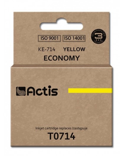 Actis KE-714 Ink (replacement for Epson T0714, T0894, T1004 Standard 13.5 ml yellow)