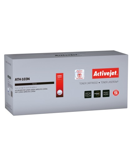 Activejet ATH-103N Toner (replacement for HP 103A W1103A Supreme 2500 pages black)