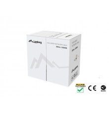 LANBERG CABLE UTP CAT.5E 305M WIRE CU ORANGE FLUKE