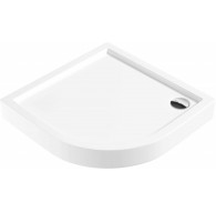 Acrylic semicircular shower tray 90 cm