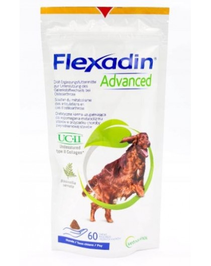 Vetoquinol Flexadin Advanced- snacks for dogs- 60 tablets