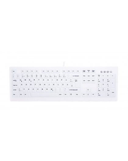 Contour Design Active Key AK-C8100F-U1-W/GE keyboard Medical USB QWERTZ German White