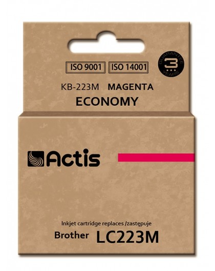 Actis KB-223M ink (replacement for Brother LC223M Standard 10 ml magenta)