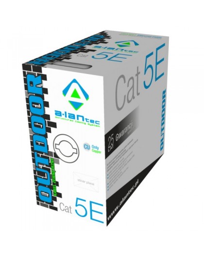 A-LAN KIU5OUTZ305 networking cable Grey 305 m Cat5e U/UTP (UTP)