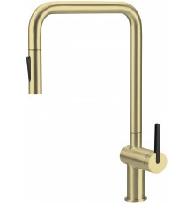 Kitchen faucet with pull-out spout