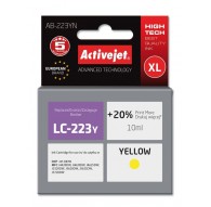 Activejet AB-223YN Ink (replacement for Brother LC223Y Supreme 10 ml yellow)