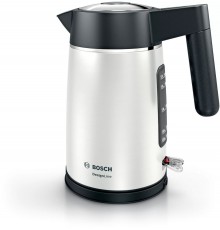 Bosch DesignLine electric kettle 1.7 L 2400 W Black, Silver