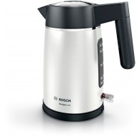 Bosch DesignLine electric kettle 1.7 L 2400 W Black, Silver