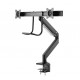 Neomounts NM-D775DXBLACK Monitor arm 10-32" - gas spring - Topfix - 180°-stop