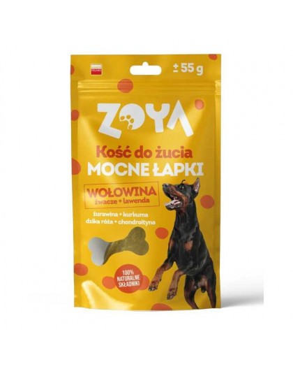 ZOYA Chewing bone Beef with lavender - dog treat - 55g