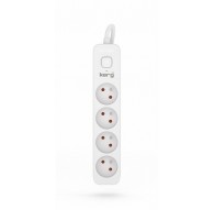 KERG power strip with switch 4 sockets 1.5m-16A