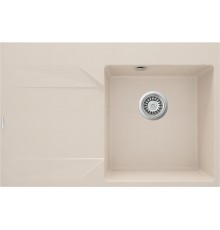 Granit sink 1-bowl with drainer - left