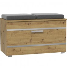 Topeshop OPAL SZAFKA ARTISAN shoe organizer Closed Oak