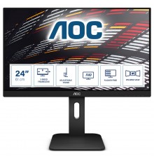 AOC P1 X24P1 computer monitor 61 cm (24") 1920 x 1200 pixels WUXGA LED Black