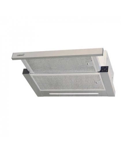 CATA Hood | ATH 61X | Telescopic | Energy efficiency class A+ | Width 60 cm | 605 m3/h | Touch control | LED | Silver Grey
