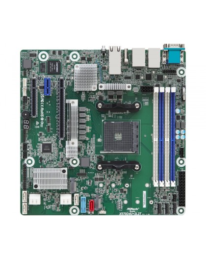 Asrock X570D4U-2L2T/BCM motherboard AMD X570 Socket AM4 micro ATX