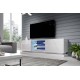 Cama TV cabinet QIU 200 MDF white gloss/white gloss