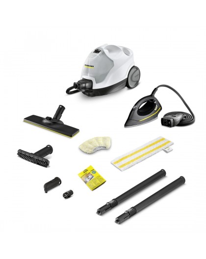 Kärcher SC 4 EasyFix IRON Cylinder steam cleaner 0.8 L 2000 W Black, White
